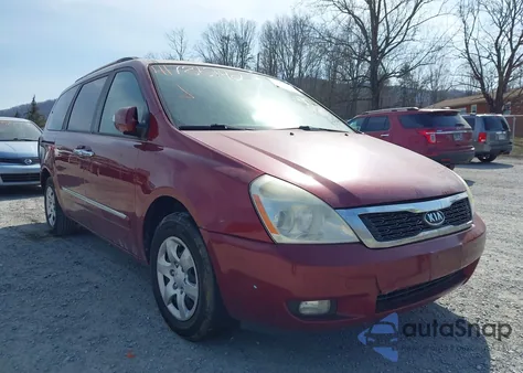 2012 Kia Sedona Ex from USA, damaged, VIN KNDMH4C79C6422585